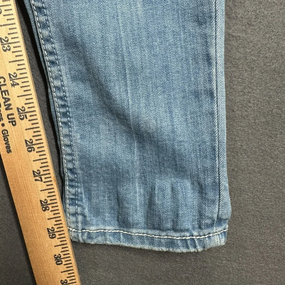 Amethyst Jeans Girls 9R Blue Mona Be Beautiful Denim Distressed Skinny Grunge‎